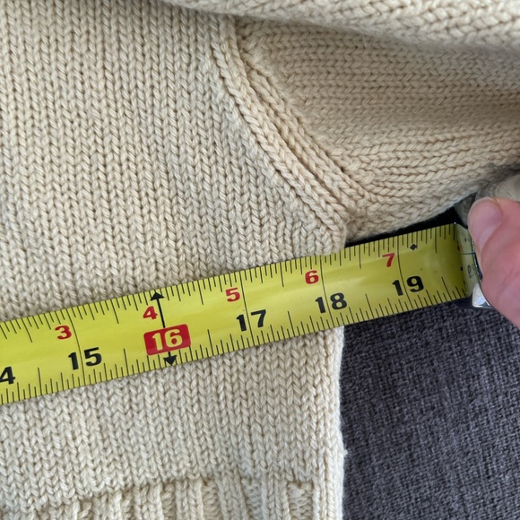 Wilfred Womens Butter Yellow Chunky Knit Cropped Turtleneck Sweater Small - Picture 5 of 8